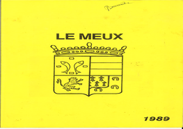 Bulletin Annuel Le Meux 1989