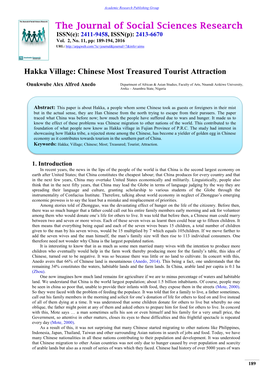 Hakka Village: Chinese Most Treasured Tourist Attraction