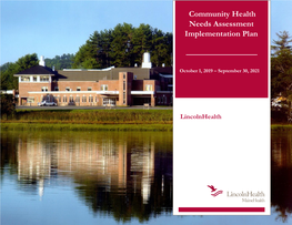 Community Health Needs Assessment Implementation Plan