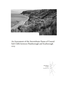 An Assessment of Invertebrate Fauna of Coastal Soft Cliffs Between