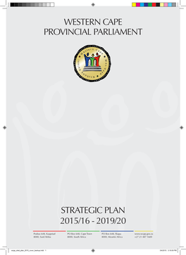 Strategic Plan 2015/16 - 2019/20