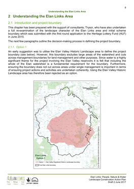 2 Understanding the Elan Links Area