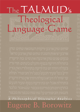 The TALMUD's Theological Language