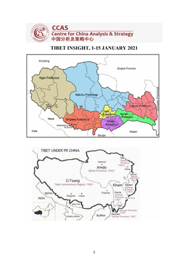 Tibet Insight, 1-15 January 2021