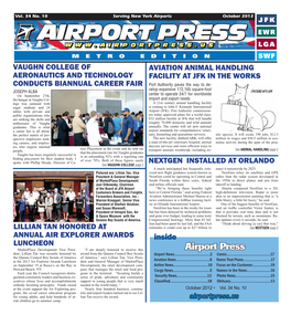 Airport Press Dent, Lillian Tan Was Recently Honored by Award from the Queens Council Boy Scouts Airport News