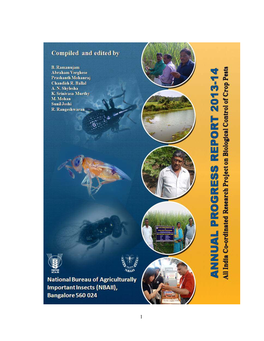 India Co-Ordinated Research Project on Biological Control of Crop Pests