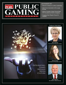 Public Gaming Magazine July/August 2017