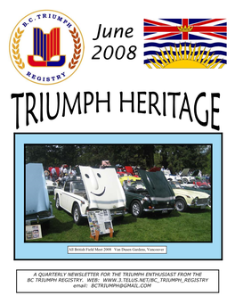 June 2008 Newsletter