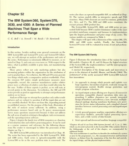 Chapter 52 Machines That Span a Wide Performance Range