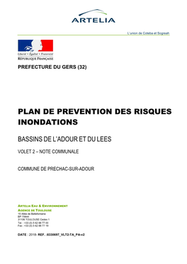 Plan De Prevention Des Risques Inondations