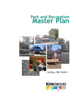 Parks and Recreation Master Plan Table of Contents