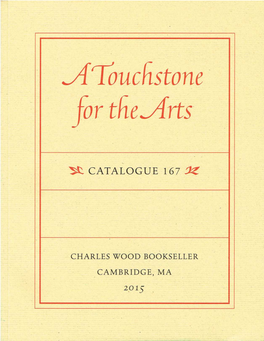 A Touchstone for the Arts