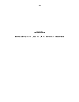 Prediction of Structure and Antagonist Binding Site in Human and Rodent Chemokine Receptor 1