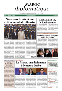 Nouveaux Fronts Et Une Action Mondiale Offensive