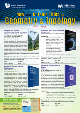 Geometry & Topology