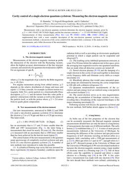 Cavity Control of a Single-Electron Quantum Cyclotron: Measuring the Electron Magnetic Moment