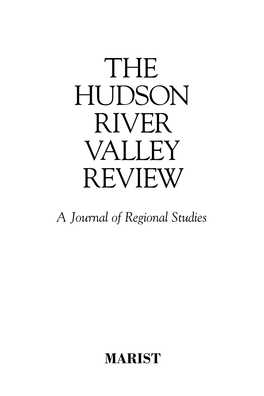 The Hudson RIVER Valley Review