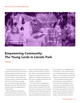 The Young Lords in Lincoln Park