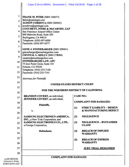 Case 3:16-Cv-06041 Document 1 Filed 10/19/16 Page 1 of 28