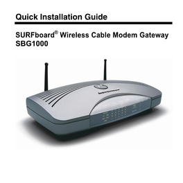 Quick Installation Guide