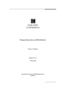 Energy Generation and Distribution