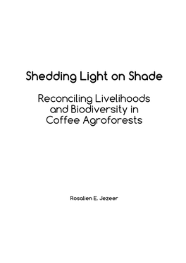 Shedding Light on Shade