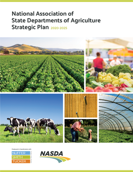 National Association of State Departments of Agriculture Strategic Plan 2020-2025