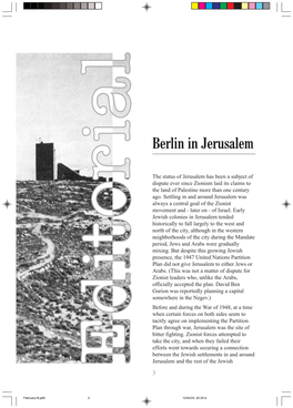 Berlin in Jerusalem