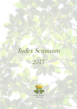 Index Seminum 2017
