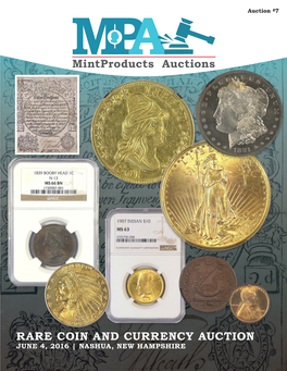 Mintproducts Auctions RARE COIN and CURRENCY AUCTION