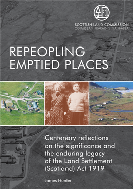 Repeopling Emptied Places