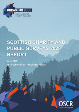 Scottish Charity and Public Surveys 2020 Report