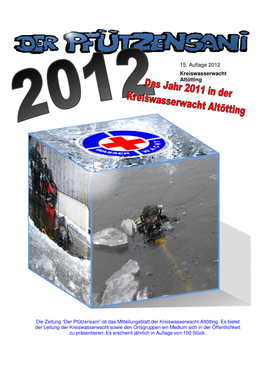 15. Auflage 2012 Kreiswasserwacht Altötting