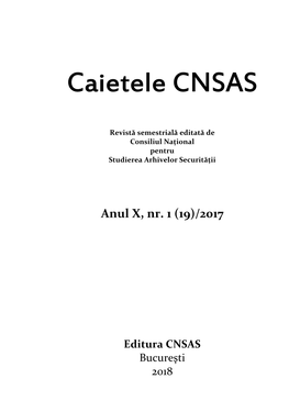 Caietele CNSAS