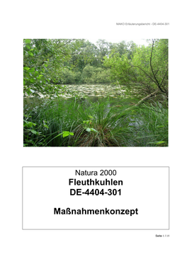 Natura 2000 Fleuthkuhlen DE-4404-301