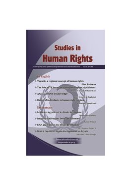 Studies in Human Rights