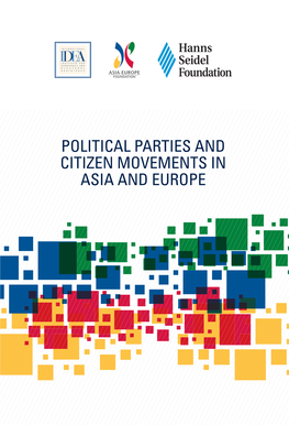 Political Parties and Citizen Movements in Asia and Europe