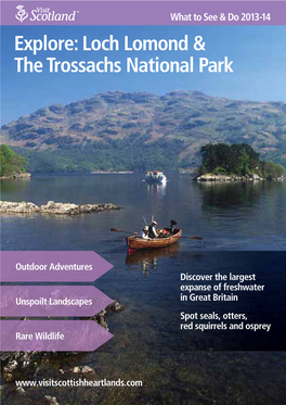 Loch Lomond & the Trossachs National Park