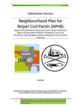 Belper Neighbourhood Plan 2019-2028