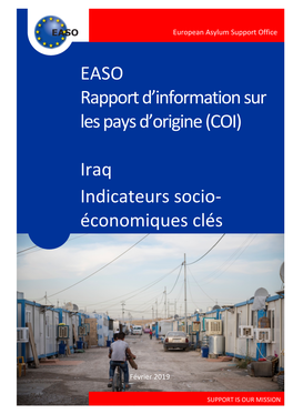 Iraq Indicateurs Socio- Économiques Clés