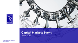 Capital Markets Event 15 June 2018