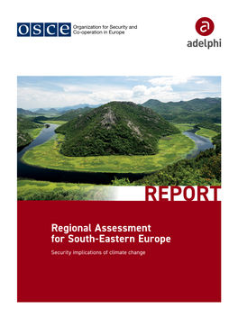 Regional Assessment for South-Eastern Europe
