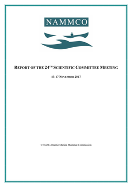 24Th Scientific Committee Meeting Report