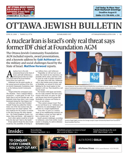 Ottawa Jewish Bulletin