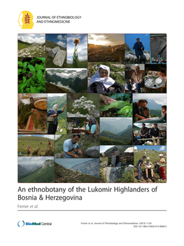 An Ethnobotany of the Lukomir Highlanders of Bosnia & Herzegovina