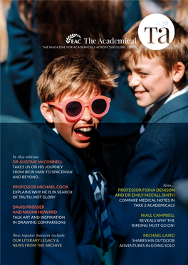 The Academical the MAGAZINE for ACADEMICALS ACROSS the GLOBE | 2020