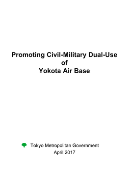 Promoting Civil-Military Dual-Use of Yokota Air Base
