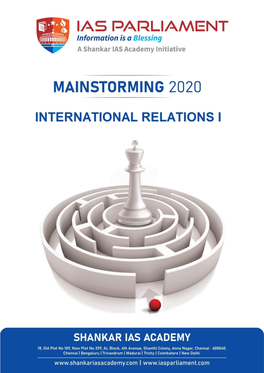 Mainstorming 2020 Internationa