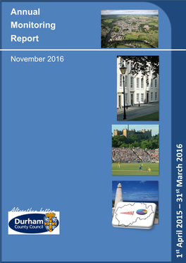 Annual Monitoring Report 2015/16