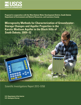 Microgravity Methods for Characterization of Groundwater